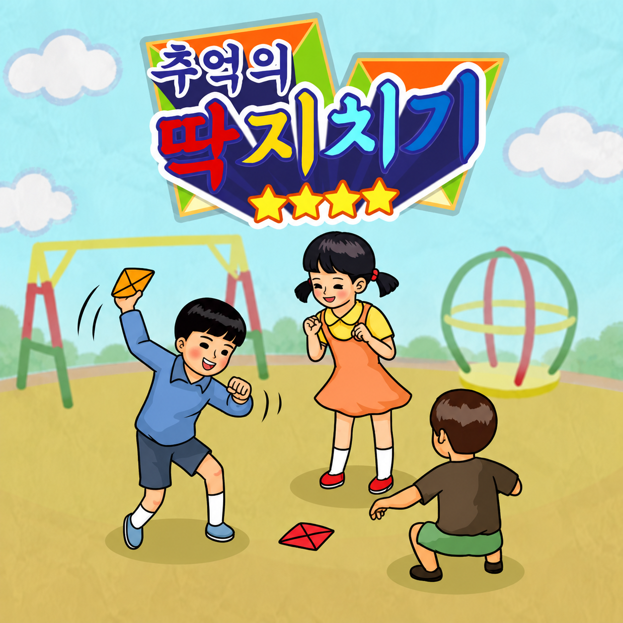 추억의 딱지치기